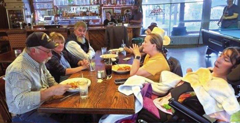Supporters of the RCC Saddle Club enjoyed a delicious Italian dinner at a recent fundraiser hosted by Viktorios Pizzeria. Courtesy Photo