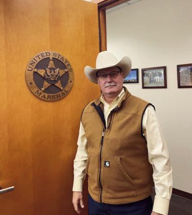 31st United States Marshall for the District of Colorado, Kirk Taylor, of Rye, Colorado Courtesy Photo
