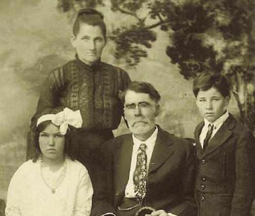 Alice Elnora ‘Ella’ Austin remarried to Charles Burns and they had children Katie and William. Courtesy Photo