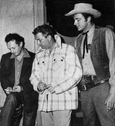 John Meston, Norman Macdonnell, James Arness Courtesy Photo