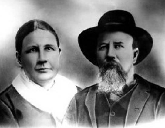 Nathan Bragg married Virginia E. Allen in 1860. By 1873, they were listed on the Huerfano County tax list. Courtesy Photo