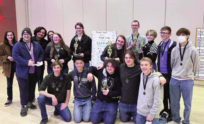 The Rye High School 2021-2022 Knowledge Bowl Team Courtesy Photo