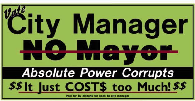 Petition to Eliminate Strong Mayor Government Filed