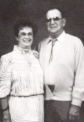 Martha Cromar at a 1987 Rye Class Reunion Party with her second husband Courtesy Photo