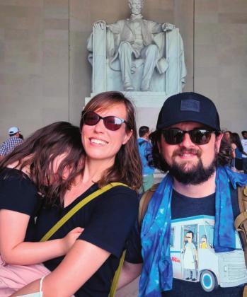 Louis, Stephanie, and Andrew Bratcher explore Washington D.C. The Bratchers are the new owners of Southern Colorado Real Estate. Courtesy Photo