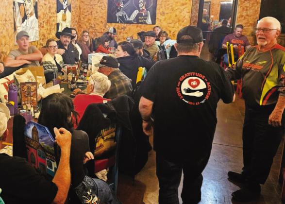 The Sangre Snowrunners Snowmobile Club is enjoying their Christmas party at Three Margaritas in Pueblo West, where their meetings are held on the second Thursday of each month. Courtesy Image