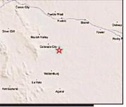 Earthquake Recorded Near Colorado City