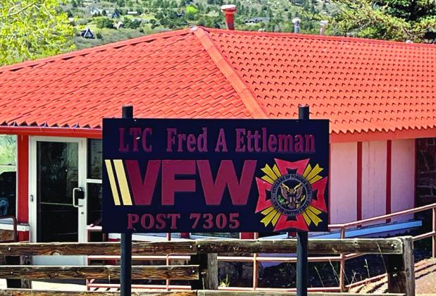 The local VFW Post 7305 is located at the Lake Beckwith Marina and meets the third Saturday of each month, beginninig at 9:00 am., 719-821-0782, 719-676-2353. Courtesy Photo