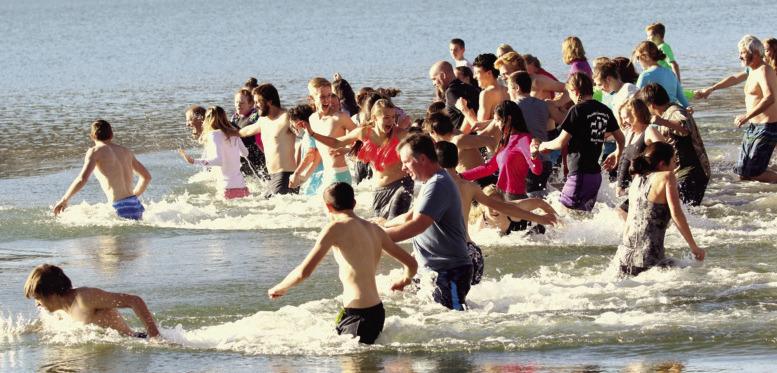Maggie Drew Peters’ Memorial Polar Plunge Saturday at Lake Beckwith