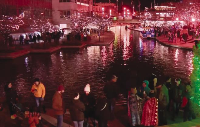 The annual Riverwalk Holiday Lighting is a beloved tradition in Pueblo. Courtesy Photo