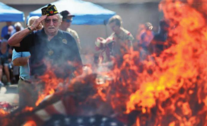 VFW Post Plans for Flag Retirement Ceremony