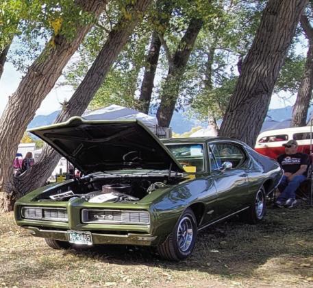 1st place stock winner was a 1968 Pontiac GTO owned by Kurt and Rita from Westcliffe. Courtesy Photo