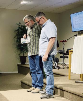 Assistant Pastor Shane Bennett (L) and Pastor Rob Chadwick, Table Mountain Church in Rye. Courtesy Photo