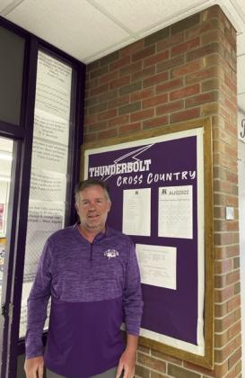TJ Blackhurst is in his 11th year as head coach of the Rye High School Cross Country team. Courtesy Photo