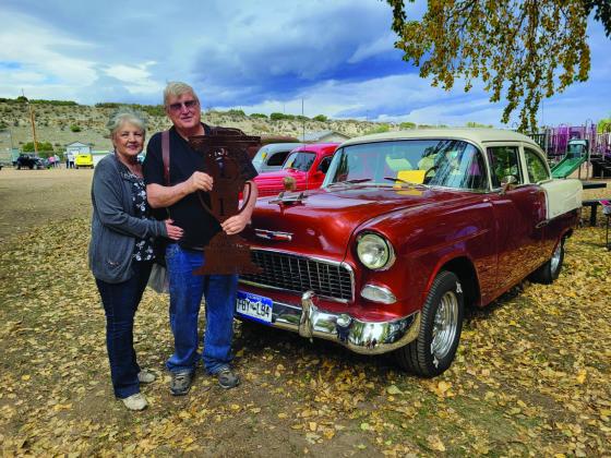 The 2025 Colorado City Rye Lions Club Car Show first-place winner in the classic division was Lonnie Neill with his 1955 Chevy Belair Courtesy Photo
