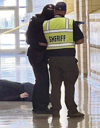 PCSO training drills taking place in District 70 schools Courtesy Photo