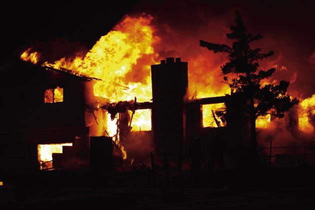 Their were no injuries in the fire that destroyed the Williams’ home earlier this month. See GoFundMe page Courtesy Photo