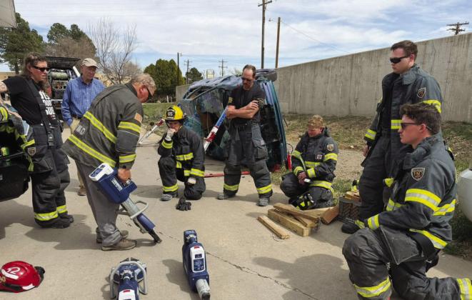 Rye Fire Protection District was able to purchase three new extrication tools with matching funds from a state grant. Courtesy Photo