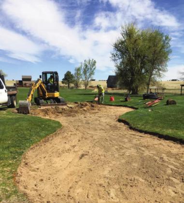 Recent repairs to the Hollydot Golf Course bunkers and tees were made with the help of Friends of Hollydot. Courtesy Photo