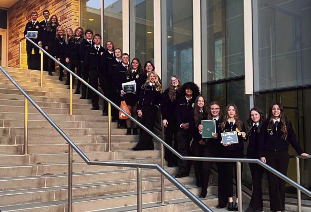 RHS FFA members at State Career Developement Event in Denver. Courtesy Photo