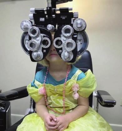Rocky Mountain Eye and Dr. Clark gave free eye tests at their Kid’s Day Event in Walsenburg to encourage earlier detection of vision problems. Courtesy Photo