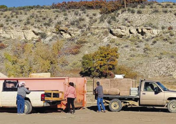 Residents take advantage of the Community Cleanup Day to dispose of unwanted furniture. Please note the change of location this year to the Colorado City Recreation Center at 5000 Cuerno Verde in Colorado City. Courtesy Photo