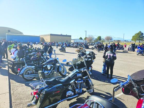 Bikers gathered at South High School to start Pueblo's 47th Annual Toy Run Courtesy Photo
