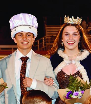 2023 RHS Homecoming King Mason Ford and Queen Kendall Himmelberg Courtesy Photo