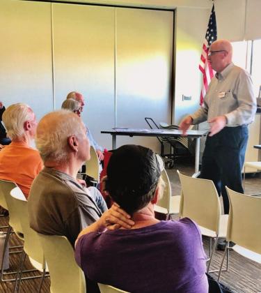 Jonathan Amber, Candidate for Colorado House District 46 voices his concern for public education. Courtesy Photo