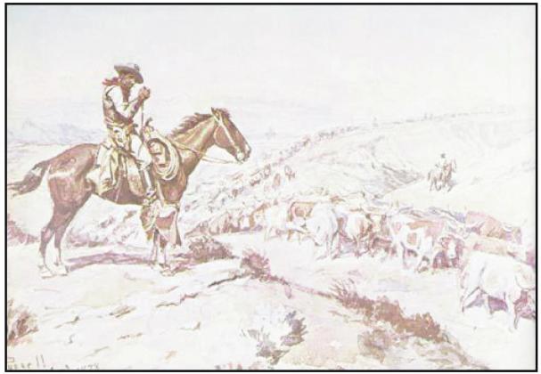 Granville Lawson Graybeal drove his family’s cattle from Missouri to Colorado in 1873. He worked as a cowboy most of his early life and continued in the cattle business for many years. Courtesy Photo