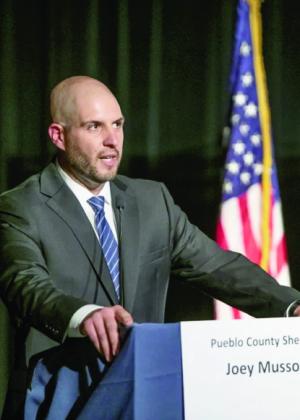 Pueblo County Sheriff Candidate Joey Musso. Courtesy Photo