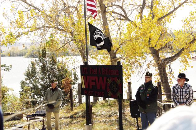 2023 Year in Review Fourth Quarter, Best Photo. The VFW Post 7305 was renamed in honor of Lt. Col. Fred A. Ettlemann, U.S. Army Retired and Past Post Commander Photo by Terry Kraus