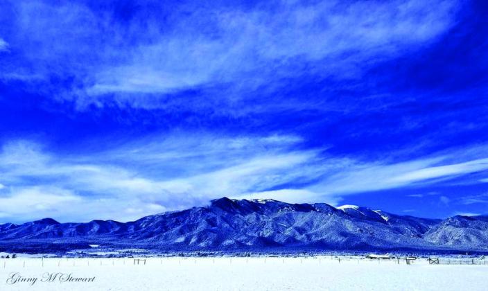 Greenhorn Mountain in winter