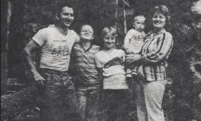 Jim, Dan, Valerie, Roy, and Phoebe Bishop Courtesy Photo
