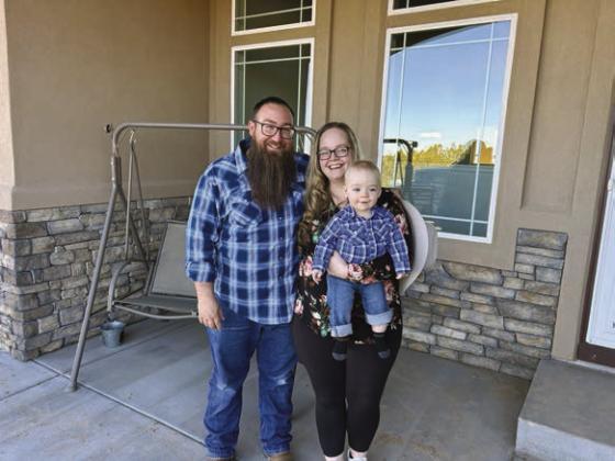 Local Wildlife Manager Cody Purcell, and his family enjoy living in Colorado City. Courtesy Photo