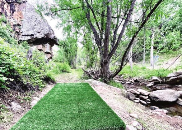 Colorado City’s Disc Golf course at Greenhorn Meadows Park. Courtesy Photo