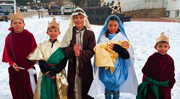 An amazing live nativity scene at the Rye celebration highlighted the Christmas season's meaning Courtesy Photo