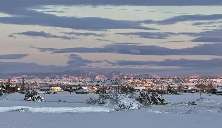 Local photographer captures the spendor after the storm that hit the Greenhorn Valley November 5. Photo courtesy of Annie Moss