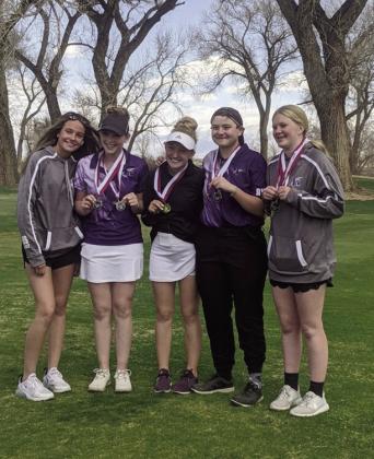 The Rye High School girls golf team won a pair of tournaments last week. Courtesy Photo