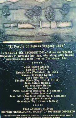 1854 El Pueblo Christmas Massacre Courtesy Photo