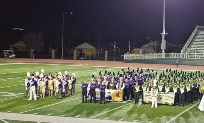 The Rye High School Marching Band at the State Championships in Grand Junction, CO Courtesy Image