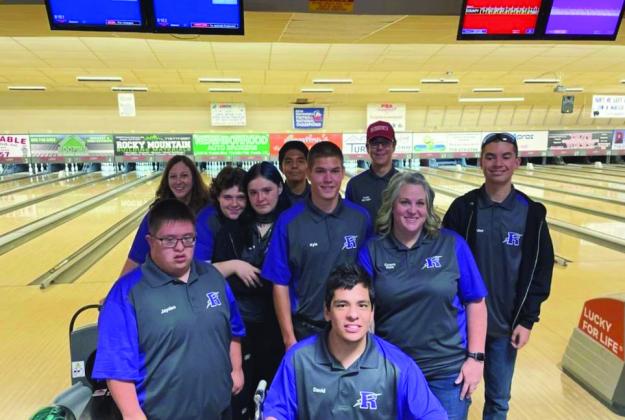 The Rye High School Rolling Thunder Unified Bowling team participated in the state tournament last weekend. See next week’s View for the results. Courtesy Photo