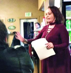 Tracy Gutierrez of the Southern Colorado Economic Development District might be able to help improve business and prosperity in the Greenhorn Valley. Photo by Shirley PIgg