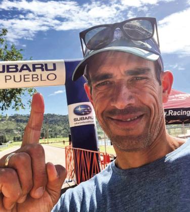 For the second year in a row, Carlos Salazar was the 1st place winner in the 10K race. Courtesy Photo