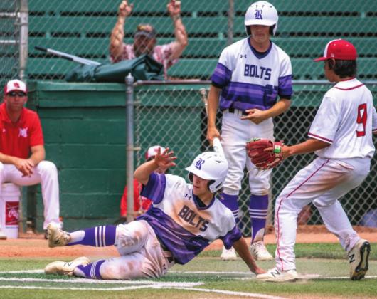 2021 Year in Review, Second Quarter, Best Photograph Runner-up, by Sue Barcus. The Rye High School Baseball team finished one game short of the state finals. Photo by Sue Barcus