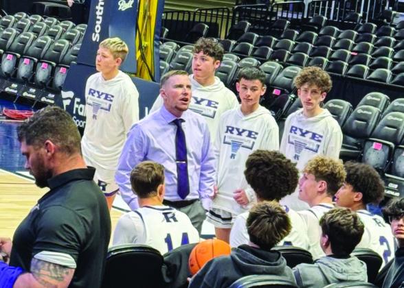 Rye High School Head Coach for boys basketball, Clay Klipfel, invites the community to support 2025 RHS athletics. Courtesy Photo