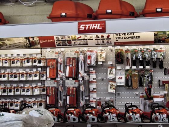 Additional space at the Greenhorn Valley Ace Hardware store makes the business an authorized Stihl dealer Courtesy Photo