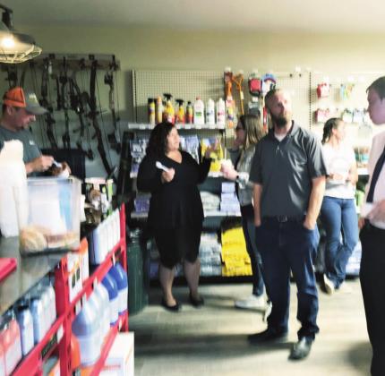 Greenhorn Valley Ace Hardware was host to a well attended chamber networking ice cream social on Thursday. Courtesy Photo