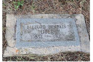 Dyer Bluford Lumpkin Tombstone Courtesy Image