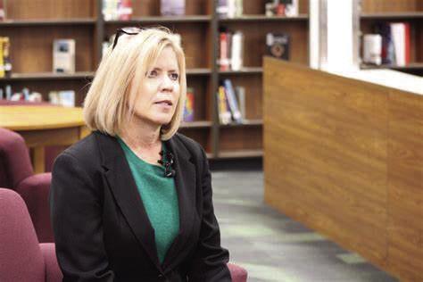 Superintendent Rhonda Rein discusses D70's needs for mill levy override Courtesy Photo